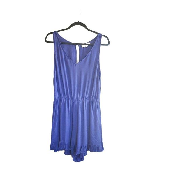 Altar'd State Womens Romper Purple M Sheer Beach Cover Up - Picture 5 of 5